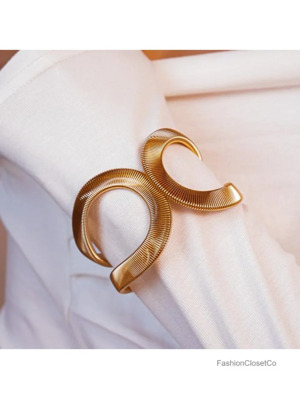 Chunky Cuff Bracelet Wide Gold Bangle Hollow Out Punk Jewelry